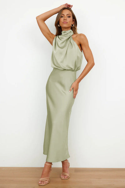 Juna™ | Elegante Vestido de Satén