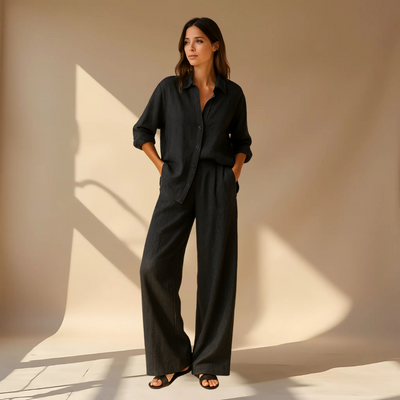 Amélie™ | Conjunto de 2 piezas - camiseta & pantalón