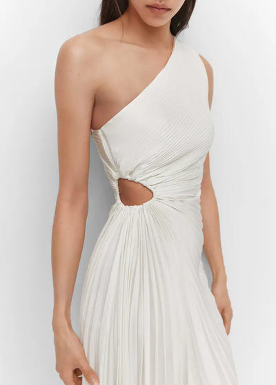 Indy™ | Elegante Vestido Midi Plisado