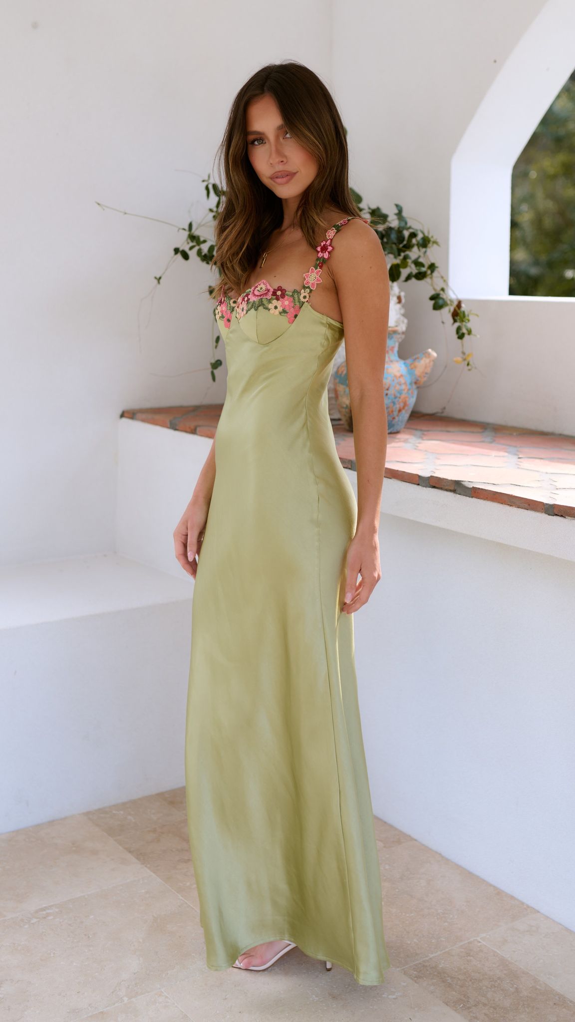 Jade™ | Elegante Maxivestido Largo