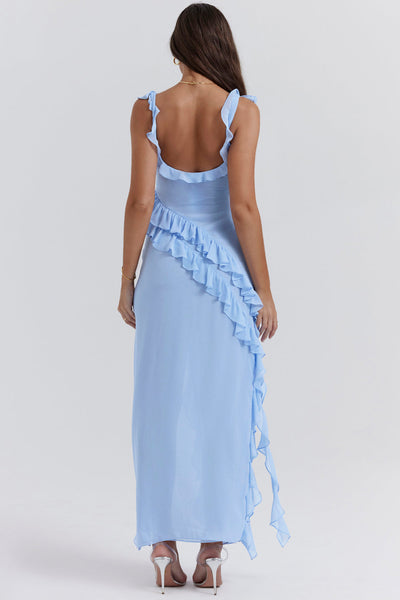 Vestido Amelia | Elegante vestido con detalles de encaje y falda fluida