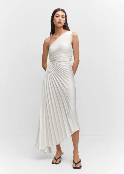 Indy™ | Elegante Vestido Midi Plisado