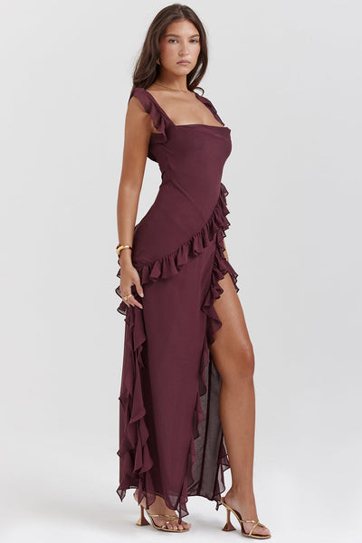 Vestido Amelia | Elegante vestido con detalles de encaje y falda fluida