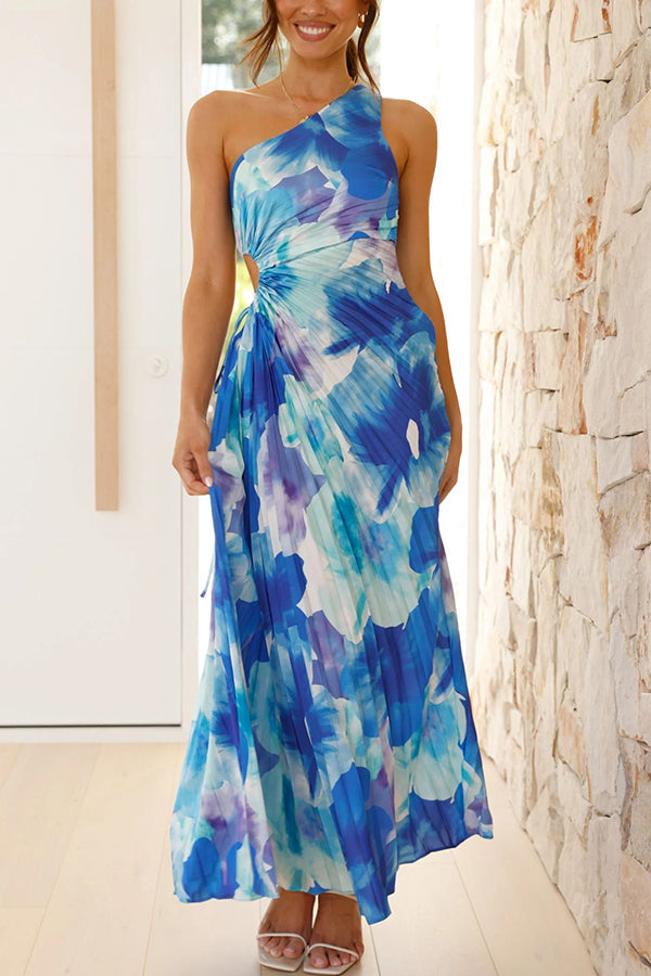 Bente™ | Elegante Vestido Maxi de Un Hombro