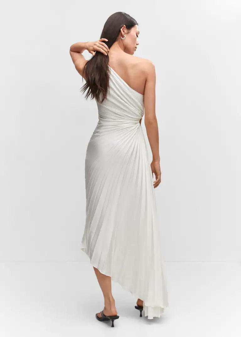 Indy™ | Elegante Vestido Midi Plisado