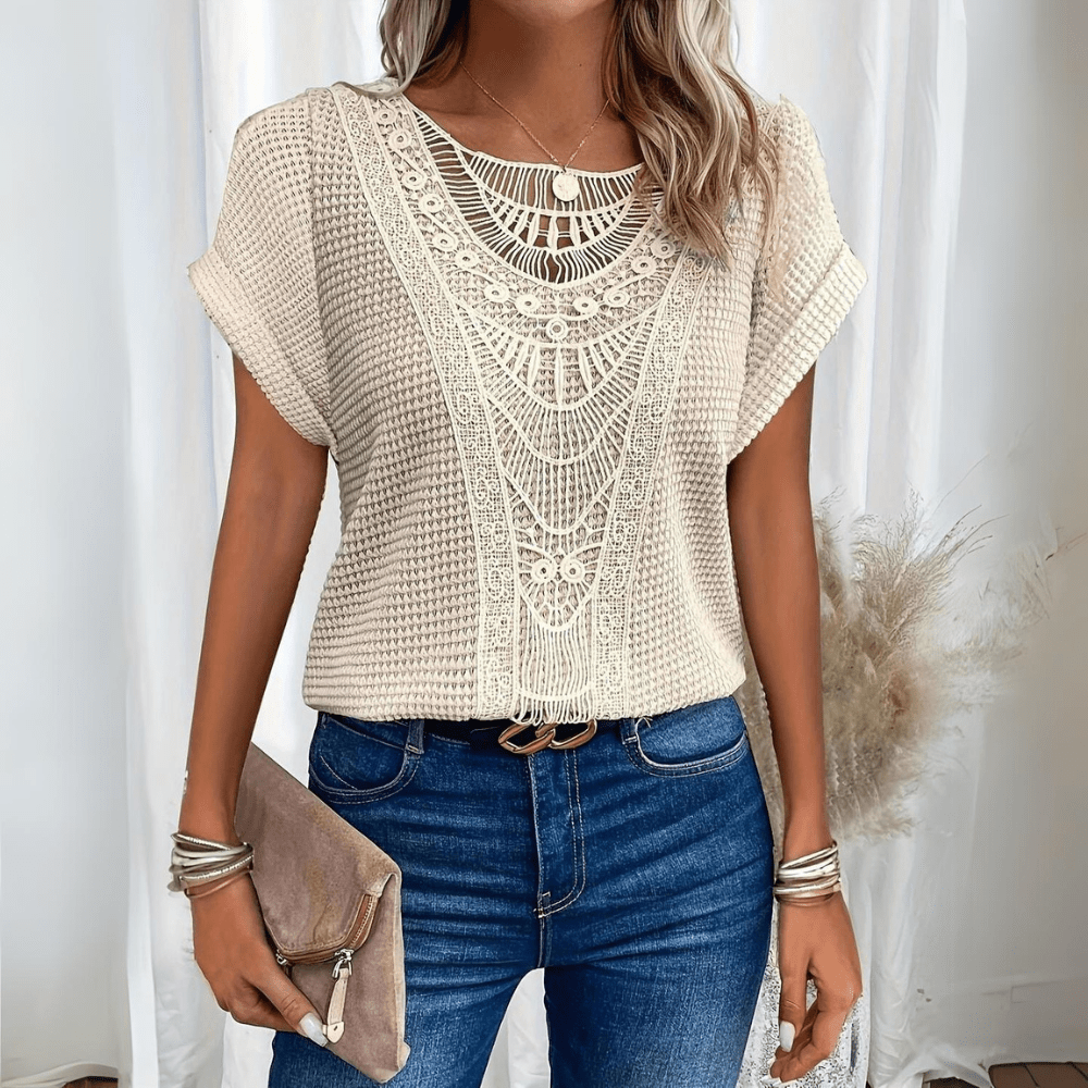 Karin™ | Blusa elegante estilo Ibiza