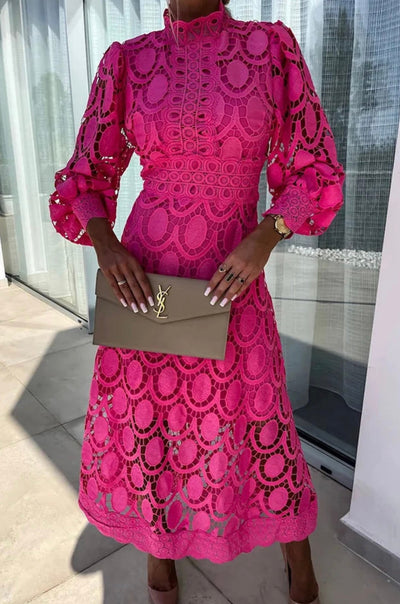 Meike™ | Elegante vestido midi en colores suaves