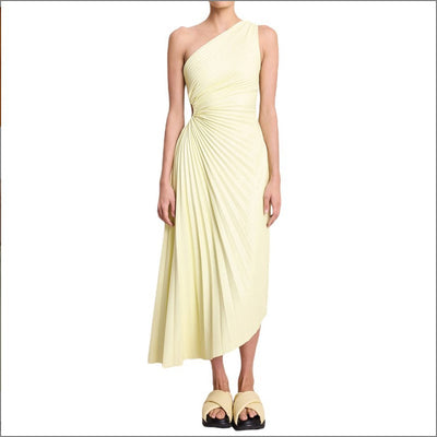 Indy™ | Elegante Vestido Midi Plisado