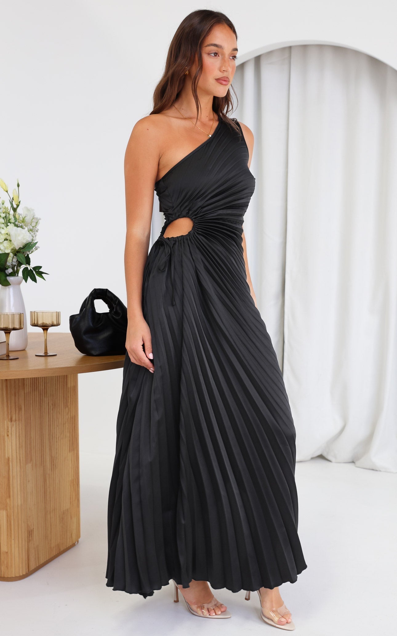 Lieke™ | Elegante Vestido Maxi Negro