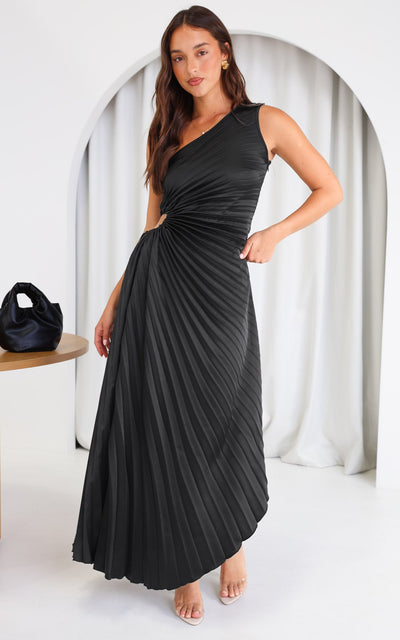 Lieke™ | Elegante Vestido Maxi Negro