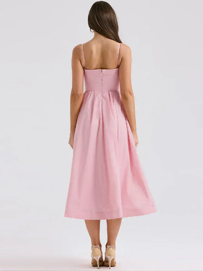 Vera™ | Elegante Vestido de Verano con Tirantes de Espagueti