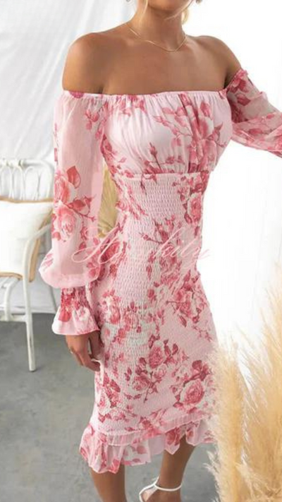 Noa™ | Elegante Vestido Midi Floral