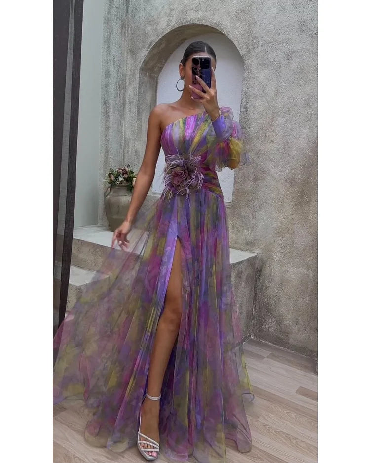 Julia™ | Elegante Vestido de Una Manga