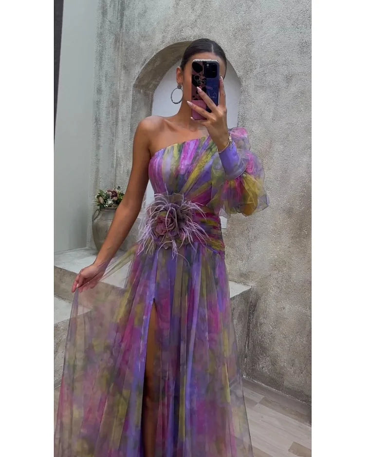 Julia™ | Elegante Vestido de Una Manga