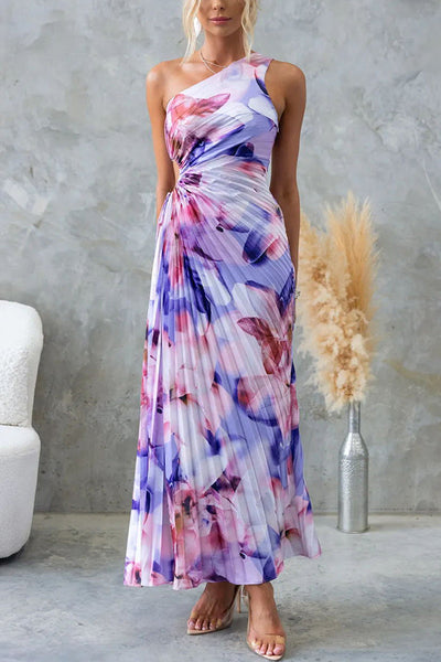 Bente™ | Elegante Vestido Maxi de Un Hombro