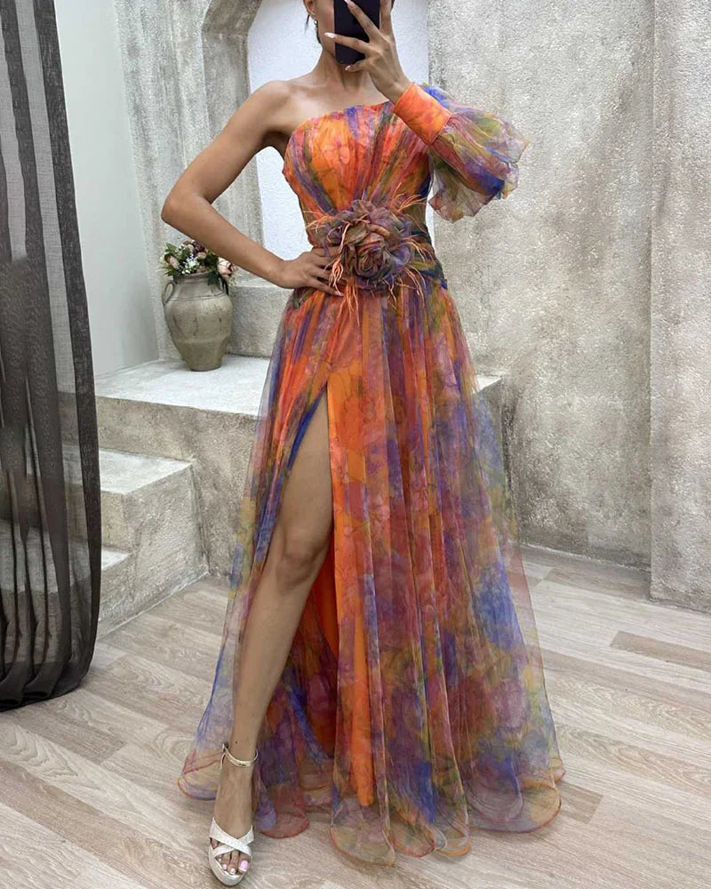 Julia™ | Elegante Vestido de Una Manga