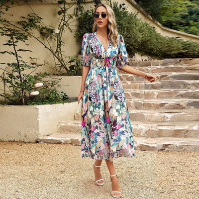 Zoë™ | Elegante Vestido de Cuello en V