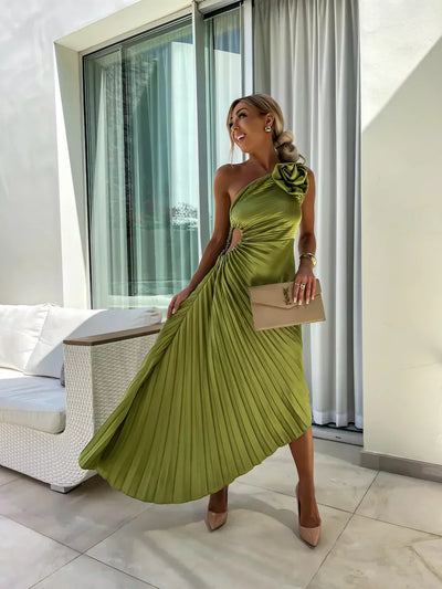 Emma™ | Elegante Vestido Floral Off-Shoulder