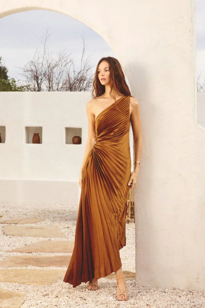 Indy™ | Elegante Vestido Midi Plisado