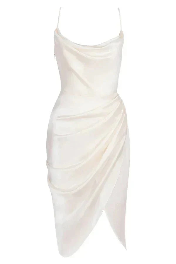 Scarlett™ | Vestido Maxi de Seda Luxe con Corsé