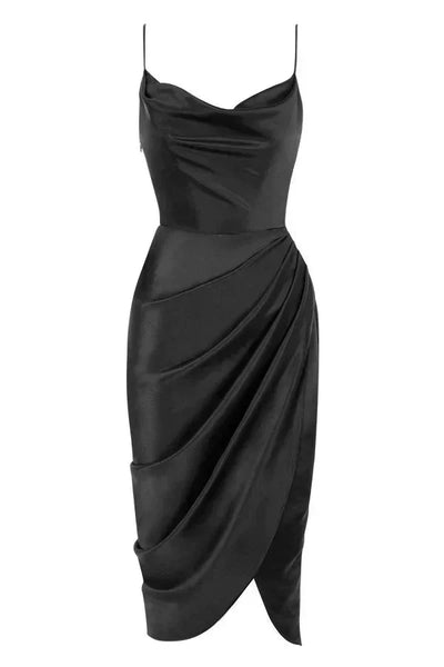 Scarlett™ | Vestido Maxi de Seda Luxe con Corsé
