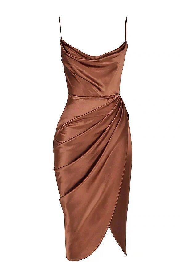 Scarlett™ | Vestido Maxi de Seda Luxe con Corsé