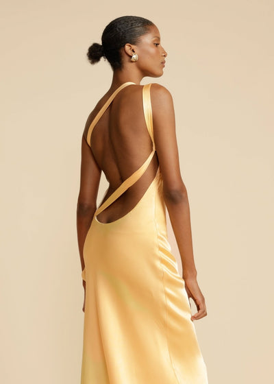 Sophia™ | Vestido Maxi de Seda con Tiras Elegantes