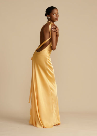 Sophia™ | Vestido Maxi de Seda con Tiras Elegantes