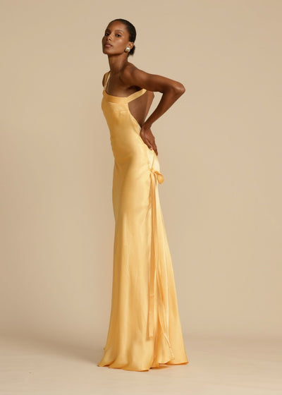 Sophia™ | Vestido Maxi de Seda con Tiras Elegantes