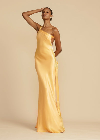 Sophia™ | Vestido Maxi de Seda con Tiras Elegantes