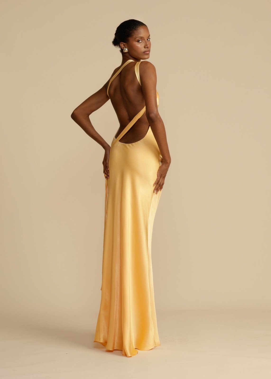 Sophia™ | Vestido Maxi de Seda con Tiras Elegantes