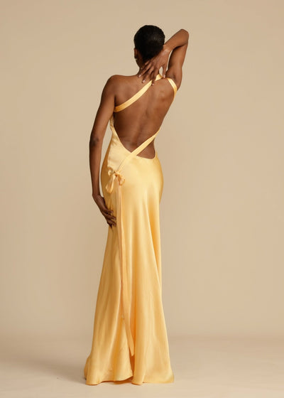 Sophia™ | Vestido Maxi de Seda con Tiras Elegantes