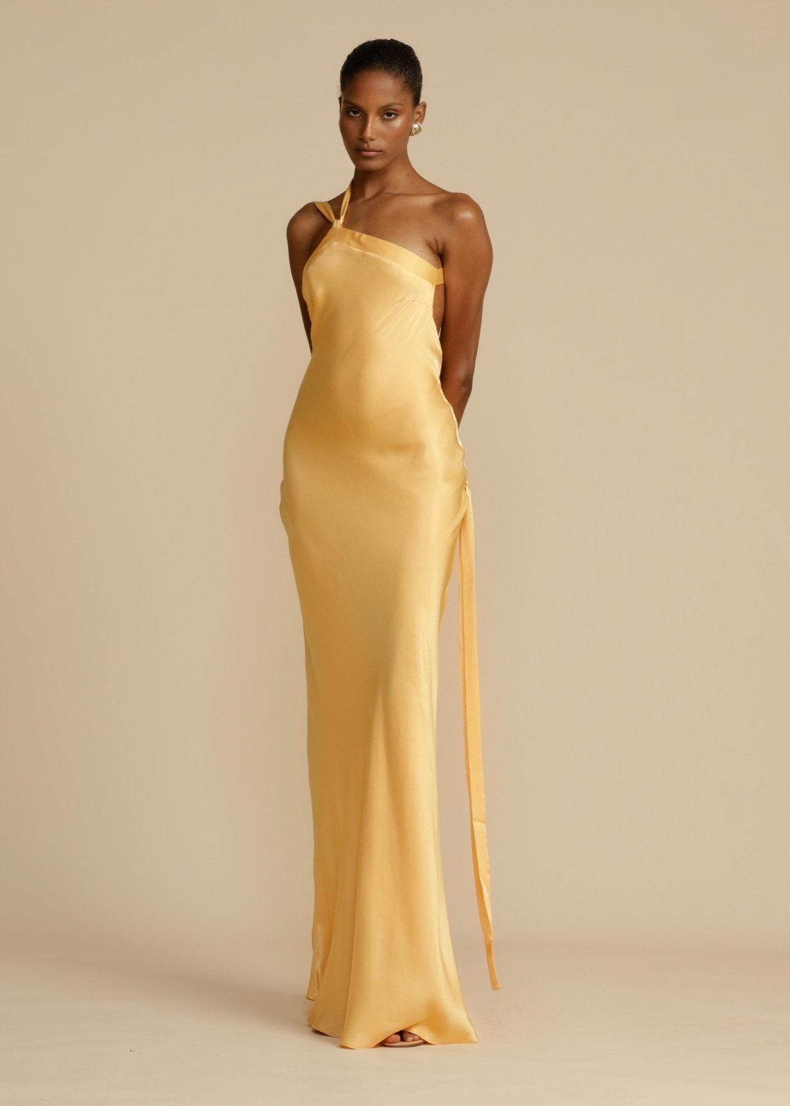 Sophia™ | Vestido Maxi de Seda con Tiras Elegantes