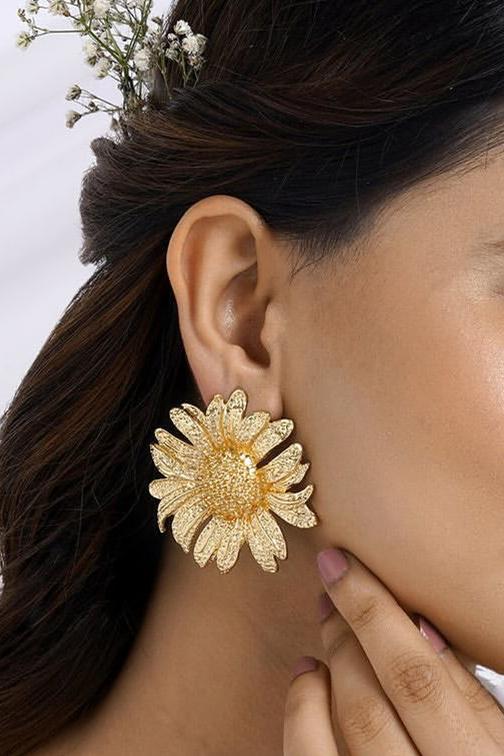 Pendientes Girasol Vintage