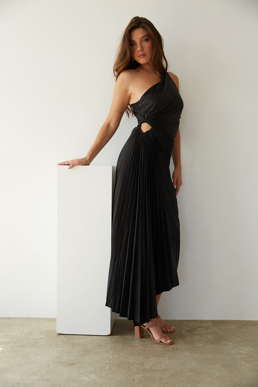 Indy™ | Elegante Vestido Midi Plisado