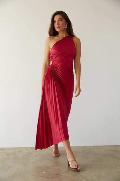Indy™ | Elegante Vestido Midi Plisado