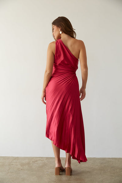 Indy™ | Elegante Vestido Midi Plisado